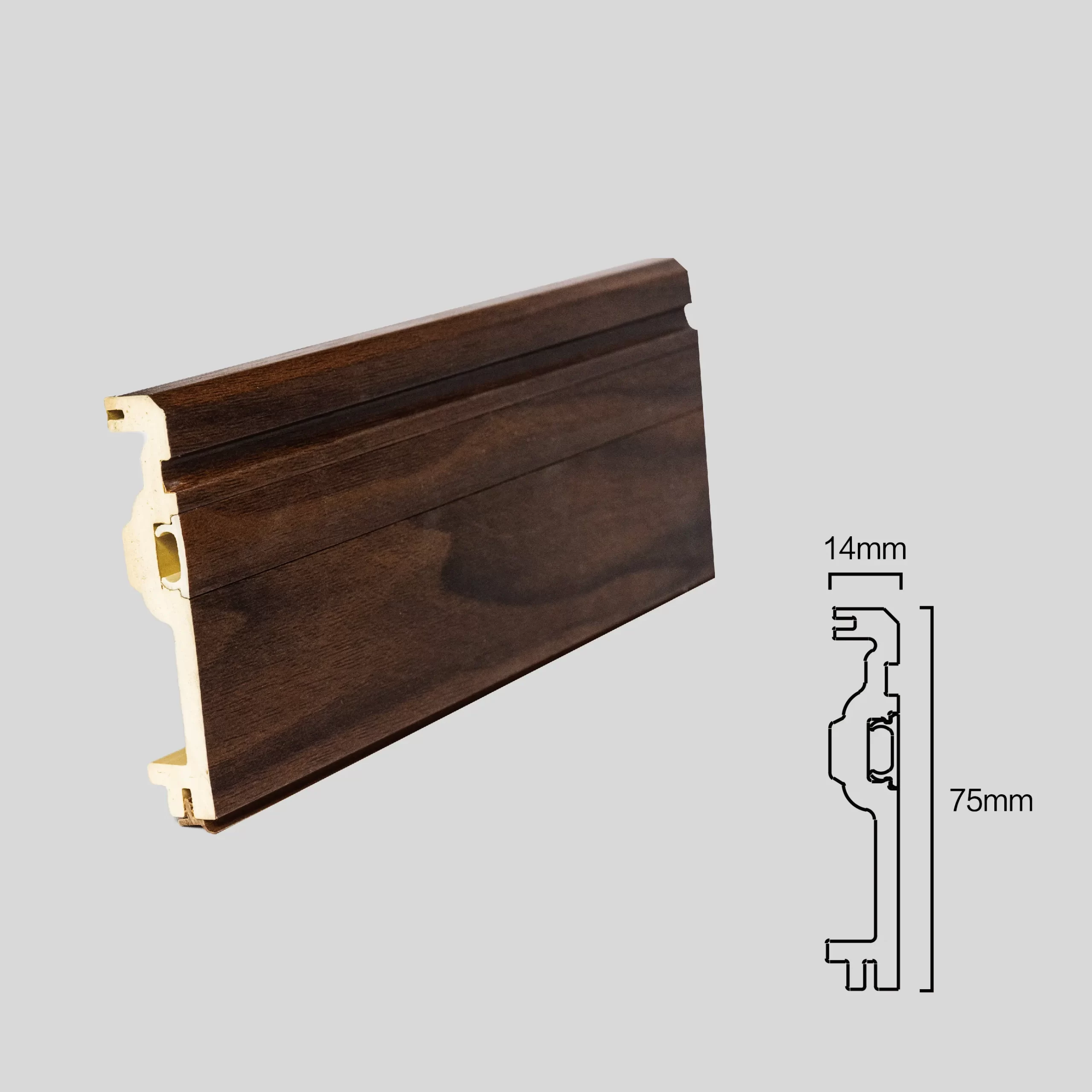 PVC Skirting Board LX-7502
